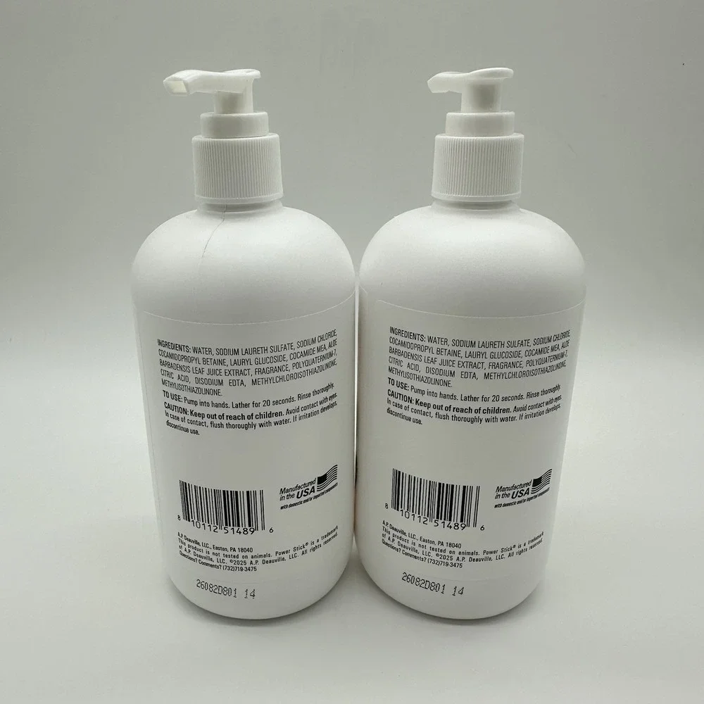 2 Power Stick Brazilian Mist Hand Soap NEW Great Scent Rare